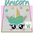 Häkelmuster * Unicorn - BABY-EINHORN * Grafik für C2C Decke