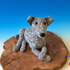 Crochet Pattern Galgo, crochet a laid dog, amigurumi greyhound by jennysideenreich