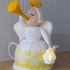 Heavenly Brew Christmas Angel Tea Cosy Knitting Pattern