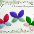 Butterfly crochet pattern FREE pdf ternura amigurumi english- deutsch- dutch