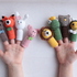 Pattern Finger puppets