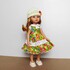 Doll dress Paola Reina outfit pattern