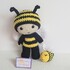 Felton in Bee Costume- Amigurumi PDF- English