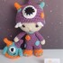 Felton in Monster Costume- Amigurumi PDF- English