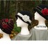 Pattern Rolled Brim Cloche Hats - PA-102