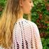 Sommerlicher Poncho "Rosenknospe"