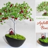 Apfelbaum Bonsai aus Perlen und Draht - und aus Liebe