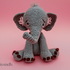 Baby Elephant Amigurumi PDF Crochet Pattern