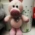 Ella the cute Piggy crochet pattern