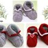 Strickanleitung Babyschuhe "Tracht"