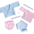 2 PDFs Spar-Set : Wickeljäckchen & Windelhose im Stricklook (Gr. 50-92)