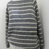 Greystone Womens Sweater, Raglan bottom up with stripes