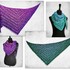 Crochet pattern shawl // triangular shawl //scarf Fixe Nixe