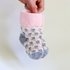 Baby & children's socks with plaid pattern, size: 0 m. - 4 y.