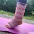 Häkelanleitung - Yoga-Pilates-Socken "OM" (alle Größen)