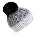 Ski beanie "Grey", relief pattern, all sizes