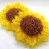 sunflower  scrubbies - very easy and quick