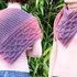 Shoulder & neck scarf  "Premiere" (with side cable pattern)