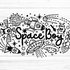 Space Boy Plotterdatei SVG DXF FCM