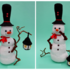 Snowman With Lantern Amigurumi PDF Crochet Lantern