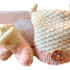 Set: Baby-Mütze mit Knötchen & Baby-Söckchen (Strickanleitung)