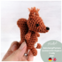 Pattern Amigurumi Freddy the squirrel