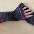 crochet pattern fingerless gloves / puffs "Melli"