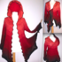 Diabola - zipfelige Strickjacke aus Farbverlaufsgarn