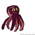 Oki Octopus pdf tutorial by Katja Heinlein crochet pattern amigurumi calamar sepia cuttle sea ocean