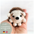 Pattern Amigurumi Ida the hedgehog