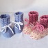 Strickanleitung Babyschuhe, Baby-Booties, Sohlenlänge 9 bzw. 10 cm