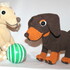 Dachshunds Willi and Susi crochet pattern