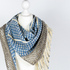 Knitting Pattern Shawl Friesenblau