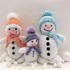 Schneemann Strickanleitung "Familie Frost"