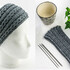 Knitting Pattern Headband Silver Wheat Band