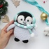 Amigurumi crochet pattern Winter penguin