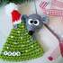 225 Crochet Pattern - Mouse on a Christmas Tree - Amigurumi PDF file by Knittoy CP