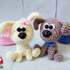 229 Crochet Pattern - Little puppy - Amigurumi PDF file by Knittoy CP