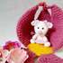 230 Crochet Pattern - Little Mouse with a Flower House - Amigurumi PDF file by Knittoy CP