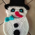 Topflappen  „  Schneemann  „