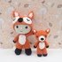 Felton in Fox Costume- Crochet Amigurumi Pattern- English