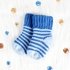 Baby & child socks in knitted look (size 0 M.- 4 y.)