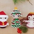 Christmas-Trio: Santa, Christmas Tree & Angel – Crochet Pattern