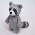 racoon - crochet pattern by NiggyArts