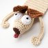 Amigurumi Crochet Dog Bookmark