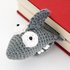 Amigurumi Crochet Shark Bookmark