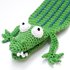 Amigurumi Crochet Crocodile Bookmark