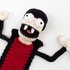 Amigurumi Crochet Vampire Bookmark