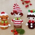 Christmas Treats: Ginger Bread, Candy Cane &   Christmas Pudding – Crochet Pattern