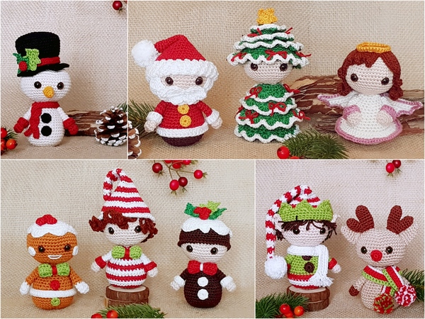 Snowman Crochet Kit for Adults, Beginner Crochet Kit, Christmas Amigurumi  DIY Craft Kit 
